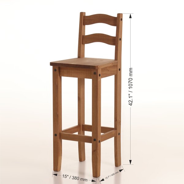 August Grove® Swink 29.72" Bar Stool Wayfair